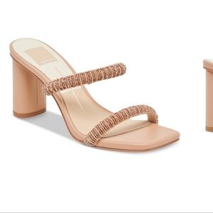 Dolce Vita women’s nolah beaded block heel dress sandals size 9